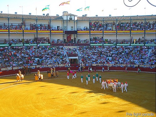 Pre-bullfight parade ©  SW